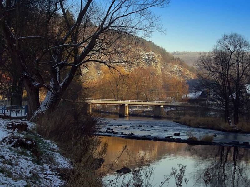 Vranov nad Dyjí - Dyje u splavu. (c) A.Kinc