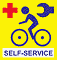logo SELF-SERVICE (místa technické pomoci pro cyklisty)