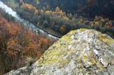 NP Podyjí - Pohled na kaňon řeky Dyje a údolí pod Pašeráckou stezkou. (c) A.Kinc
