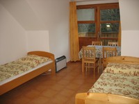 Apartmá č.12 - pokoj s kuchyňkou