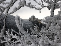 Vranovský zámek v zimě