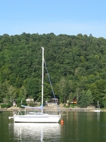 Vranovská přehrada - plachetnice, jachting